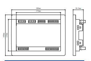 Generator Controllers GM63 Series outline drawing