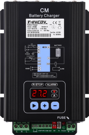 Smart Battery Chargers for Generator Starting Batteries CM360 smart battery charger product image